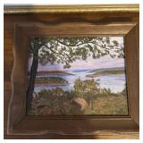 1976 "Lake Tenkiller" Original by Elaine Scott