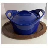 Rachael Ray Casserole and Lodge Fajita Pan Tray