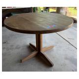 Round Wooden Table - NOTE
