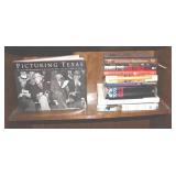 Variety of 9 Books About Texas And Others