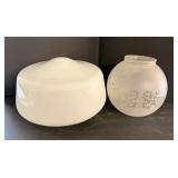 Two Vintage Light Fixtures