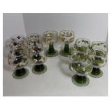12 Vig. Roemer Rhine Germany Wine Glasses