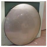 Large Curved Glass with Connector on Back
