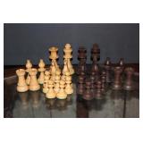 Vintage Lardy France "Pieces En Bues" Chess Set