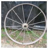 Medium 35x2.5" Rustic Wagon Wheel