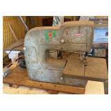 Old Sears Craftsman Band Saw - Powered On