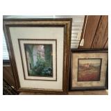 Two Modern Framed Prints