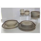 Vtg. Brickoven Stoneware Dishware Lot