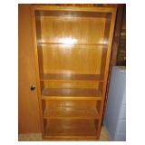Nice Oak 5-Shelf Bookcase - 6ftx36