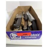 Assorted Kitchen Knives Box Lot