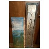 Wood And Glass Home Dï¿½cor & Canvas Painting
