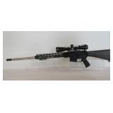 AR15 .223, 24" BRL; BOLT STOP EXT; SCOPE, SET