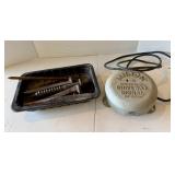 Vtg. Railroad Spikes & Milton Driveway Signal Bell