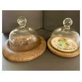 Two Vintage Cheese Boards