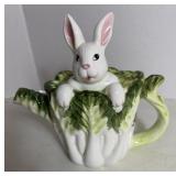 1990 Mitchel WV Rabbit Tea Pot