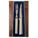 Vtg. Wilton Armentale Carving Knife and Fork