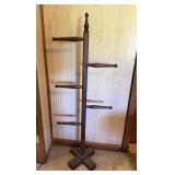 Vintage Wooden Hat Rack - 60"