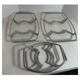 Vintage Corning Ware Metal Casserole Cradles