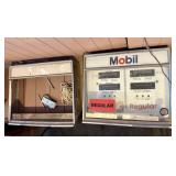 Real Mobil Gas Pump Front and Back