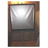 Vtg. Radiant Colormaster Movie Projector Screen