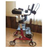 Like New Elenker Stand-Up Walker w/Chair