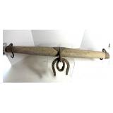 Antique Wooden Single-Tree Yoke