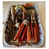 Vtg.  Asstd. Cutting Handtools, Chalk Line & More
