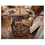 Vintage Dayton Table Saw - Powers On