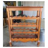 Wooden Wine Rack - Hold 24 Bottles - 37x26z9"