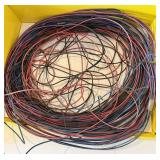 Box of Different Sized Insulated Cable Wire