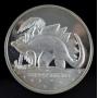 Stegosaurus 1oz .999 Fine Silver Bullion