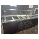 STEAM TABLE DISPLAY w Sneeze Guard EAGLE