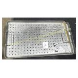 TWO HEAVY Perforated Drain or Cook Pans