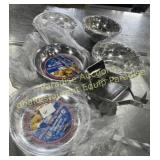 RICER large, FRY PANS, ss bowls