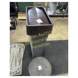 SLIM JIM BARREL w cover and round dolly