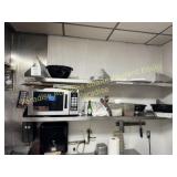 Two Wall Shelves Stainless Steel 14x60