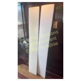 two used cutting boards 5 ft