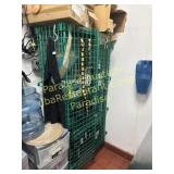 Storage Security Cage Green 30 in wide