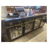 Three Door Glass Beer Cooler Perlick 9ft