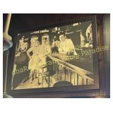 Old time Framed Art - near bar