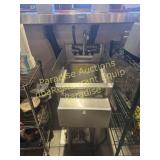 Bar Sink with blender station stainless front