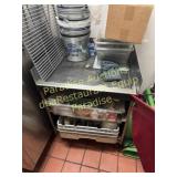 Drainboard shelf