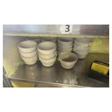 Bouillon cups and Bowls ivory