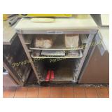 Half Sheet pan Rack with 3 sheet trays