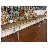 Folding Table Skinny - Plywood 19x 96