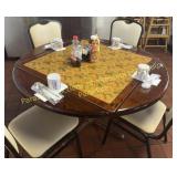 TWO SQUARE TO ROUND flip sides converts TABLE