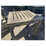 Wood Outdoor Table Square