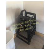 Set of Two Highchairs Black