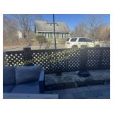 Patio Fencing - all