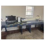 EXECUTIVE DESk (3 Sections) Blue